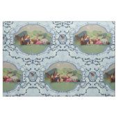 PH&D French Toile Fabric Foyer Blue Stoff (Fat Quarter (45,7 x 55,9 cm))
