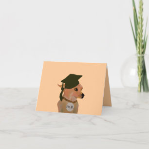 Ph.D. Grad Card Karte