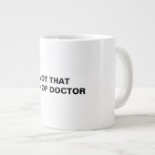 Ph.D. Jumbo-Tasse (Vorderseite Rechts)