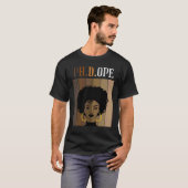 Ph D Ope Phd Doktorand Student Abschluss Black Af T-Shirt (Vorne ganz)