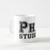 Ph.D-Student Kaffeetasse (Vorderseite Links)