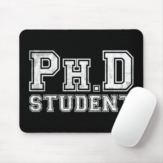 Ph.D-Student Mousepad (Mit Mouse)