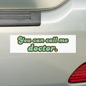 Ph.D. u. MED-SchulAbschluss-Geschenke Autoaufkleber (Auf Auto)