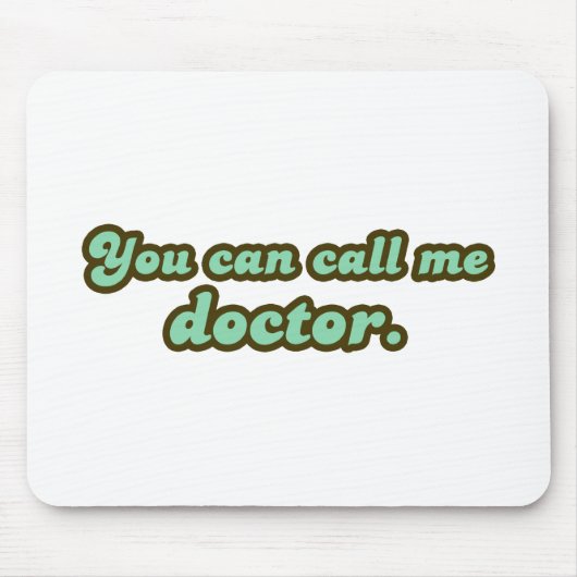 Ph.D. u. MED-SchulAbschluss-Geschenke Mousepad (Vorne)