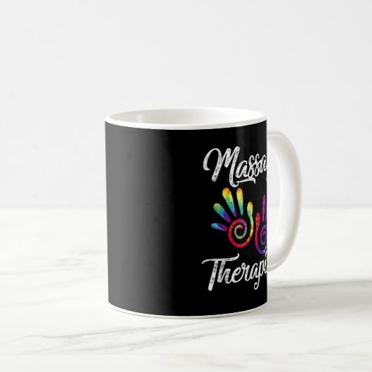 Ph Funny Massage Therapist Kostümhandtherapie Kaffeetasse (VorderseiteRechts)