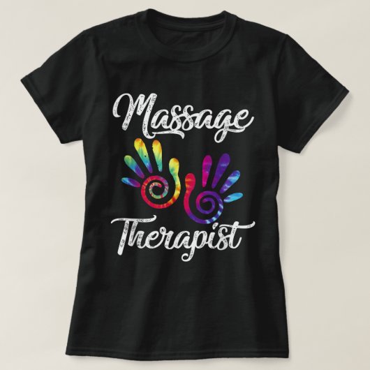 Ph Funny Massage Therapist Kostümhandtherapie T-Shirt (Design vorne)