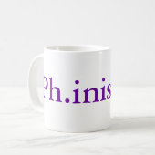Ph.inishe.d 15 Unze-Tasse Kaffeetasse (Vorderseite Links)