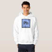 Ph - Potrero Hill San Francisco Chemie Symbol Hoodie (Vorne ganz)