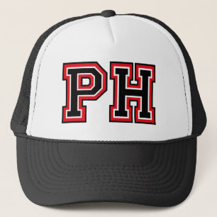 "PH" Trucker-Mütze mit Monogramm Truckerkappe