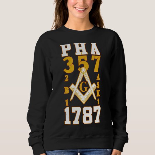 Pha 357 Mason 1987 2b1frag1 Compass Square Vaterla Sweatshirt (Vorderseite)