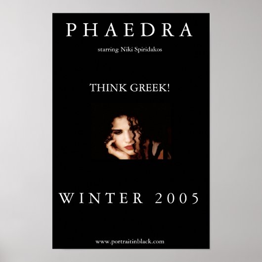 Phaedra Film Poster (Vorne)