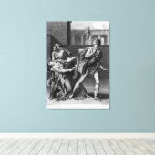 Phaedra, Oenone und Hippolytus Leinwanddruck (Insitu (Holzboden))