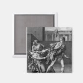 Phaedra, Oenone und Hippolytus Magnet (Vorderseite/Rückseite)