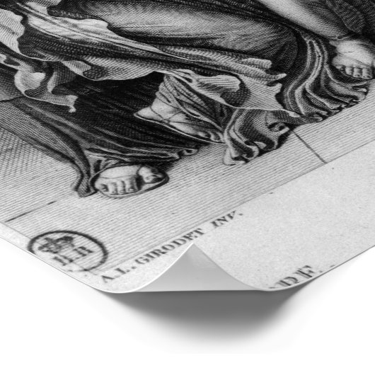 Phaedra, Oenone und Hippolytus Poster (Ecke)