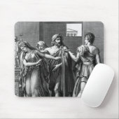 Phaedra, Theseus und Hippolytus Mousepad (Mit Mouse)