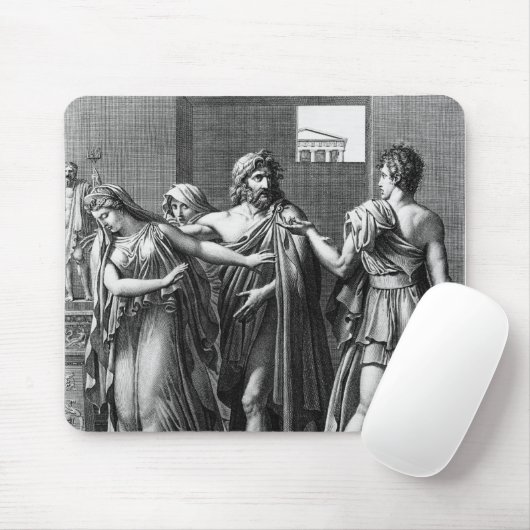Phaedra, Theseus und Hippolytus Mousepad (Mit Mouse)