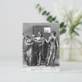Phaedra, Theseus und Hippolytus Postkarte (Stehend Vorderseite)