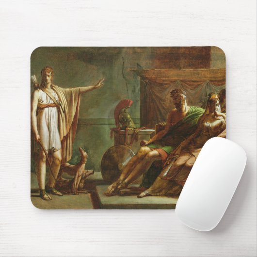 Phaedra und Hippolytus, 1802 Mousepad (Mit Mouse)