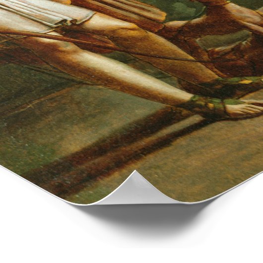 Phaedra und Hippolytus 1802 Poster (Ecke)