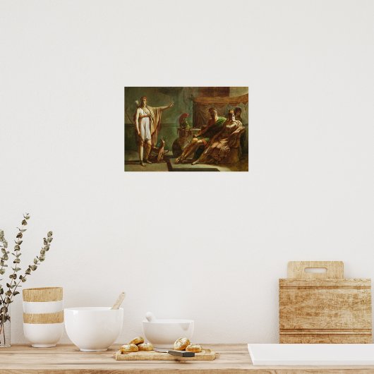 Phaedra und Hippolytus 1802 Poster (Küche)