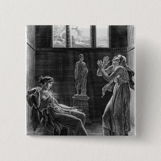 Phaedra und Oenone, Illustration von Tat I Button (Vorderseite)