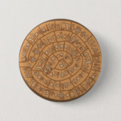 Phaistos Disc Button (Vorderseite)
