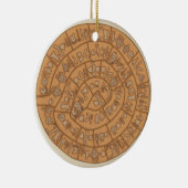 Phaistos Disc Keramik Ornament (Rechts)