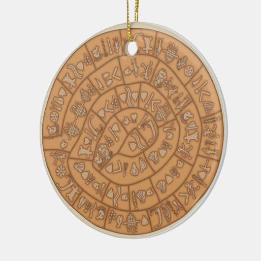 Phaistos Disc Keramik Ornament (Links)