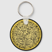 Phaistos Disk von Minoan Kreta Schlüsselanhänger (Vorderseite)