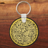 Phaistos Disk von Minoan Kreta Schlüsselanhänger (Vorderseite)