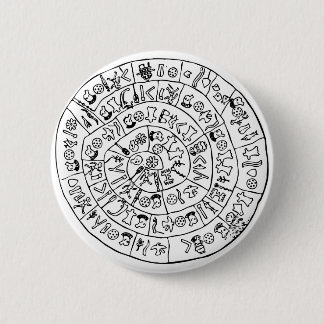 Phaistos Scheibe Button