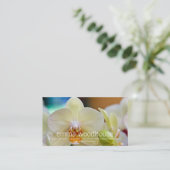 Phalaenopse Orchid Visitenkarte (Stehend Vorderseite)