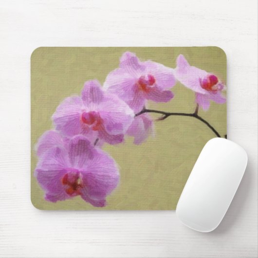 Phalaenopsis Orchid Mousepad (Mit Mouse)