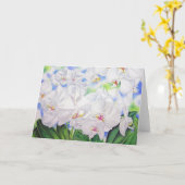 Phalaenopsis Orchids Karte (Gelbe Blume)