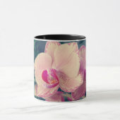 Phalaenopsis polka dot pink Blume floral Tasse (Zentrum)