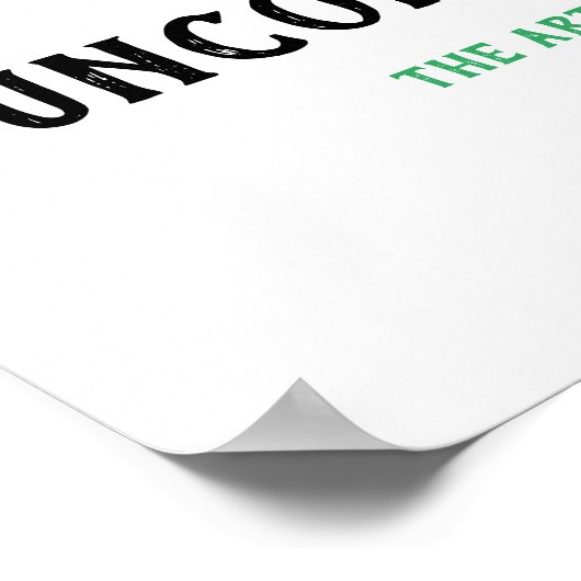 Phalanges UN-konventionelles Poster (Ecke)