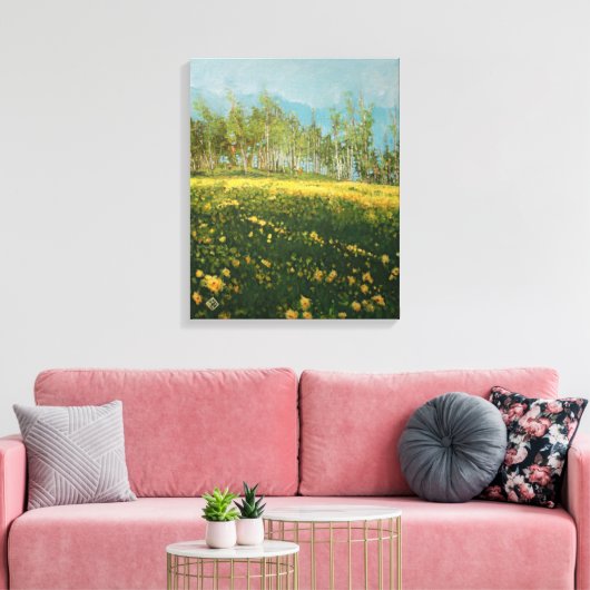 Phalanx Leinwanddruck (Insitu (Wohnzimmer))