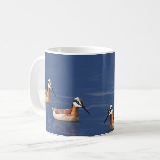 Phalarope Mug Kaffeetasse (Vorderseite Links)