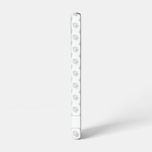 Phalène mit schwarzen Details und Individuelle Nam Samsung Galaxy Hülle (Linke Seite)