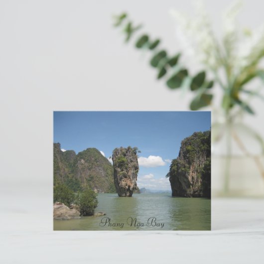 Phang Nga Bay Postkarte (Stehend Vorderseite)