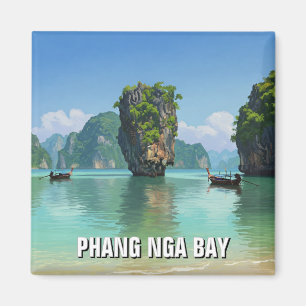 Phang Nga Bay Thailand Travel Magnet