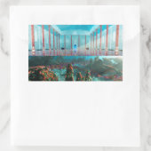 Phangeschmack: Die Märchenbadekleber Rechteckiger Aufkleber (Tasche)