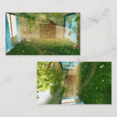 Phangeschmack: Lesezeichen in Mehlland Visitenkarte (Vorne/Hinten)