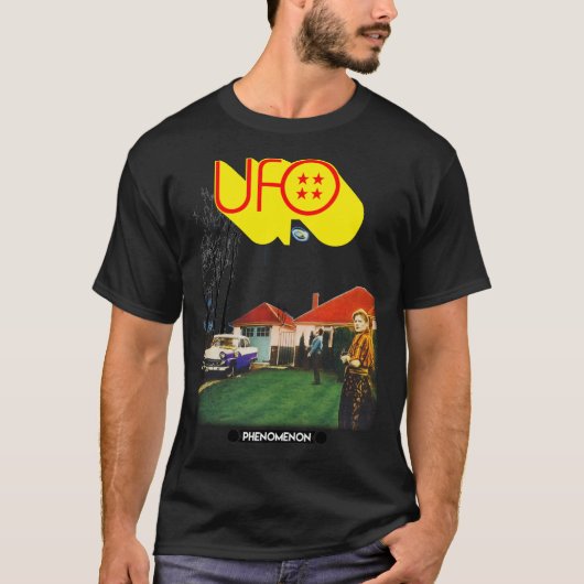Phänomen des UFO - Klassisches Schwermetall der al T-Shirt (Vorderseite)