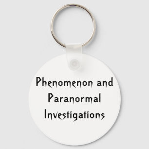 Phänomen und Paranormal Untersuchungen Schlüsselanhänger
