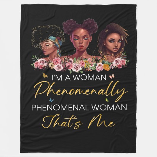 Phänomenal Frauen Fleece Blanket (Vorderseite)