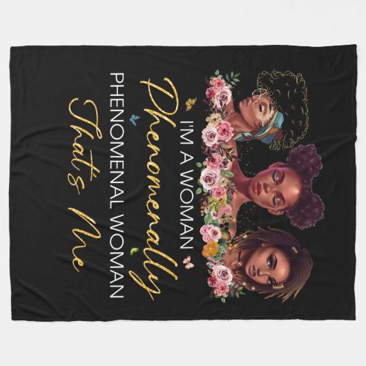 Phänomenal Frauen Fleece Blanket (Vorderseite (Horizontal))