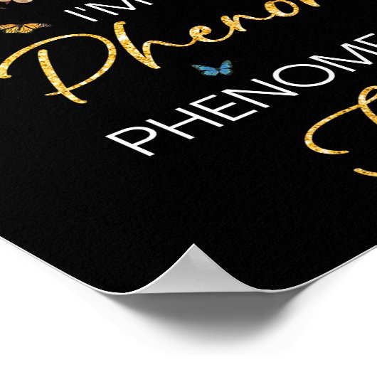 Phänomenales Frauenposter Poster (Ecke)