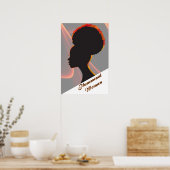 Phänomenales Frauenposter Poster (Küche)