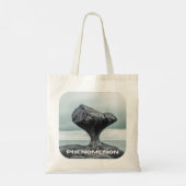 Phänomenon Kannesteinen Rock Ocean Waves Norwegen Tragetasche (Rückseite)